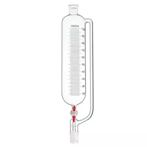 Воронка капельная​ 29/32 – 29/32 с компенсатором и PTFE-краном